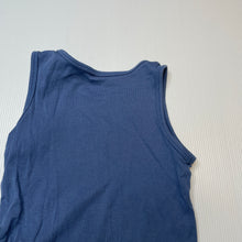 Load image into Gallery viewer, Unisex H&amp;M, blue organic cotton singletsuit / romper, FUC, size 2,  