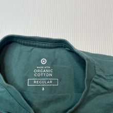 Load image into Gallery viewer, Boys Target, organic cotton long sleeve tee / top, FUC, size 3,  