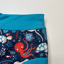Load image into Gallery viewer, Boys Splash About, swim nappy / bottoms, fade &amp; pilling on bottom, FUC, size 2-3,  