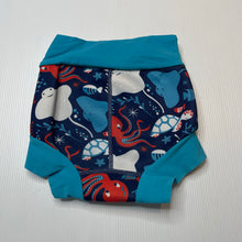 Load image into Gallery viewer, Boys Splash About, swim nappy / bottoms, fade &amp; pilling on bottom, FUC, size 2-3,  