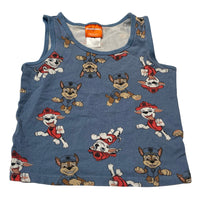 Load image into Gallery viewer, Boys Nickelodeon, Paw Patrol stretchy singlet top, FUC, size 1-2,  