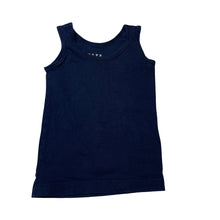 Load image into Gallery viewer, Boys MAXX, navy stretchy singlet top, GUC, size 1-2,  