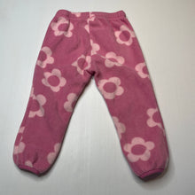 Load image into Gallery viewer, Girls Anko, floral fleece pyjama pants / bottoms, GUC, size 2,  