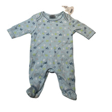 Load image into Gallery viewer, Boys KIDS GARDEN, cotton coverall / romper, stars, NEW, size 0000,  
