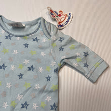 Load image into Gallery viewer, Boys KIDS GARDEN, cotton coverall / romper, stars, NEW, size 0000,  
