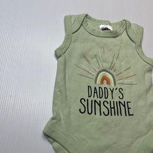 Load image into Gallery viewer, Unisex Baby Baby, cotton bodysuit / romper, EUC, size 0000,  
