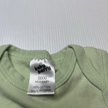 Load image into Gallery viewer, Unisex Baby Baby, cotton bodysuit / romper, EUC, size 0000,  
