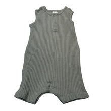 Load image into Gallery viewer, Unisex Anko, ribbed stretchy romper, GUC, size 0,  