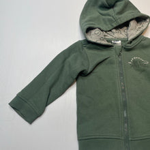 Load image into Gallery viewer, Boys Anko, fleece lined zip hoodie sweater, dinosaur, FUC, size 1,  