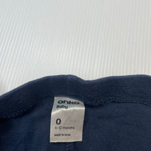 Load image into Gallery viewer, Girls Anko, navy stretchy leggings / bottoms, FUC, size 0,  
