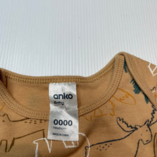 Load image into Gallery viewer, Boys Anko, organic cotton bodysuit / romper, EUC, size 0000,  
