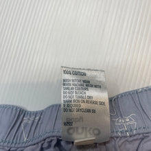 Load image into Gallery viewer, Boys Anko, lightweight cotton shorts, elasticated, FUC, size 2,  
