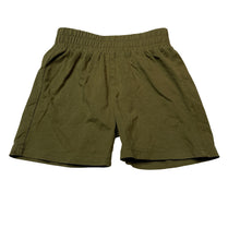 Load image into Gallery viewer, Boys khaki, lightweight stretchy shorts, elasticated, EUC, size 1,  