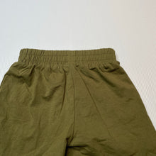 Load image into Gallery viewer, Boys khaki, lightweight stretchy shorts, elasticated, EUC, size 1,  