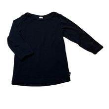 Load image into Gallery viewer, Unisex Bonds, black stretchy long sleeve top, EUC, size 1,  