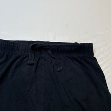 Load image into Gallery viewer, Unisex Favourites, black stretchy shorts, elasticated, GUC, size 2,  