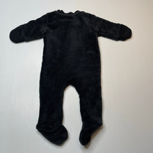 Load image into Gallery viewer, Unisex Baby Berry, soft fleece zip coverall / romper, EUC, size 0000,  