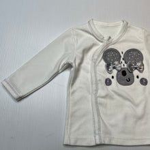 Load image into Gallery viewer, Girls Baby Set, white long sleeve top, EUC, size 000,  