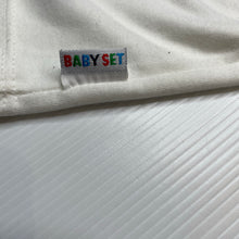 Load image into Gallery viewer, Girls Baby Set, white long sleeve top, EUC, size 000,  