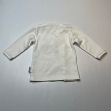 Load image into Gallery viewer, Girls Baby Set, white long sleeve top, EUC, size 000,  