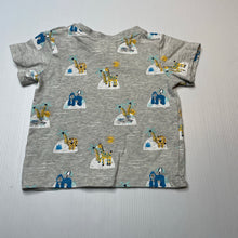 Load image into Gallery viewer, Boys Sprout, cotton tee / top, animals, EUC, size 00,  