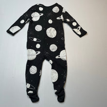 Load image into Gallery viewer, Unisex Cotton On, zip coverall / romper, planets, GUC, size 0,  
