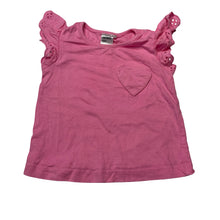 Load image into Gallery viewer, Girls Anko, broderie trim cotton top, GUC, size 0,  