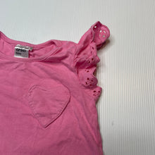 Load image into Gallery viewer, Girls Anko, broderie trim cotton top, GUC, size 0,  