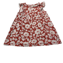 Load image into Gallery viewer, Girls Target, floral organic cotton dress, GUC, size 2, L: 40cm