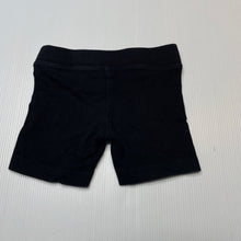 Load image into Gallery viewer, Girls Anko, black stretchy bike shorts, GUC, size 1,  