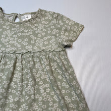 Load image into Gallery viewer, Girls Target, floral cotton casual dress, FUC, size 2, L: 43cm