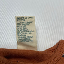 Load image into Gallery viewer, Boys Baby Berry, organic cotton romper, foxes, EUC, size 000,  