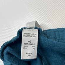 Load image into Gallery viewer, Boys Dymples, fleece lined track pants, elasticated, EUC, size 00,  