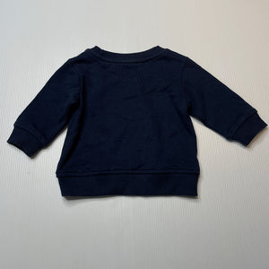 Boys Anko, lightweight fleece lined sweater / top, GUC, size 000,  