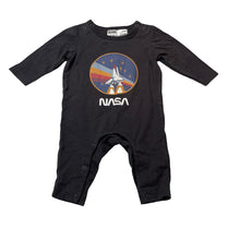 Load image into Gallery viewer, Boys Cotton On, stretchy romper, NASA, EUC, size 000,  