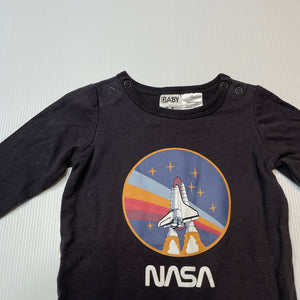 Boys Cotton On, stretchy romper, NASA, EUC, size 000,  