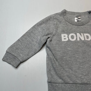 Unisex Bonds, grey Tech Sweats sweater / jumper, EUC, size 1,  