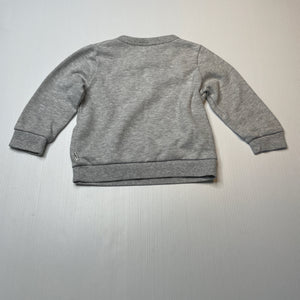 Unisex Bonds, grey Tech Sweats sweater / jumper, EUC, size 1,  