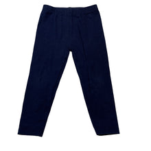 Load image into Gallery viewer, Girls Dymples, navy stretchy leggings, elasticated, GUC, size 2,  