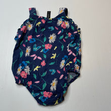 Load image into Gallery viewer, Girls Peter Morrissey, floral viscose summer romper, wash fade, FUC, size 1,  