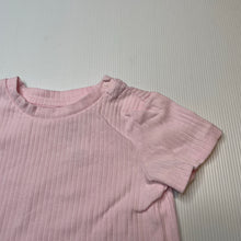 Load image into Gallery viewer, Girls Dymples, pink stretchy tee / top, EUC, size 0,  