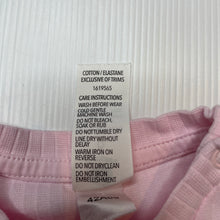 Load image into Gallery viewer, Girls Dymples, pink stretchy tee / top, EUC, size 0,  