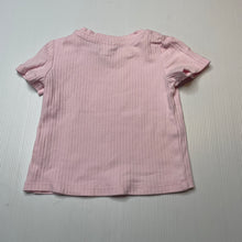 Load image into Gallery viewer, Girls Dymples, pink stretchy tee / top, EUC, size 0,  