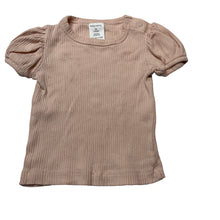 Load image into Gallery viewer, Girls Baby Berry, pink ribbed tee / top, GUC, size 00,  