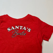 Load image into Gallery viewer, Unisex Big W, organic cotton Christmas tee / top, EUC, size 00,  