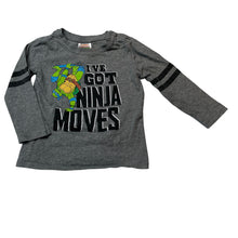 Load image into Gallery viewer, Boys Nickelodeon, TM Ninja Turtles cotton long sleeve top, FUC, size 2,  