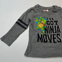 Load image into Gallery viewer, Boys Nickelodeon, TM Ninja Turtles cotton long sleeve top, FUC, size 2,  