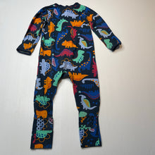 Load image into Gallery viewer, Boys Anko, stretchy zip coverall / romper, dinosaurs, EUC, size 0,  