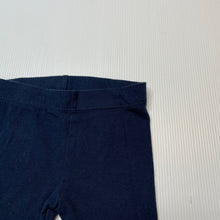Load image into Gallery viewer, Unisex Anko, navy stretchy leggings / bottoms, GUC, size 000,  