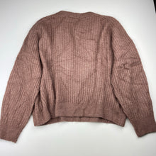 Load image into Gallery viewer, Girls Seed, soft feel ribbed stretchy sweater / jumper, pilling, FUC, size 10,  